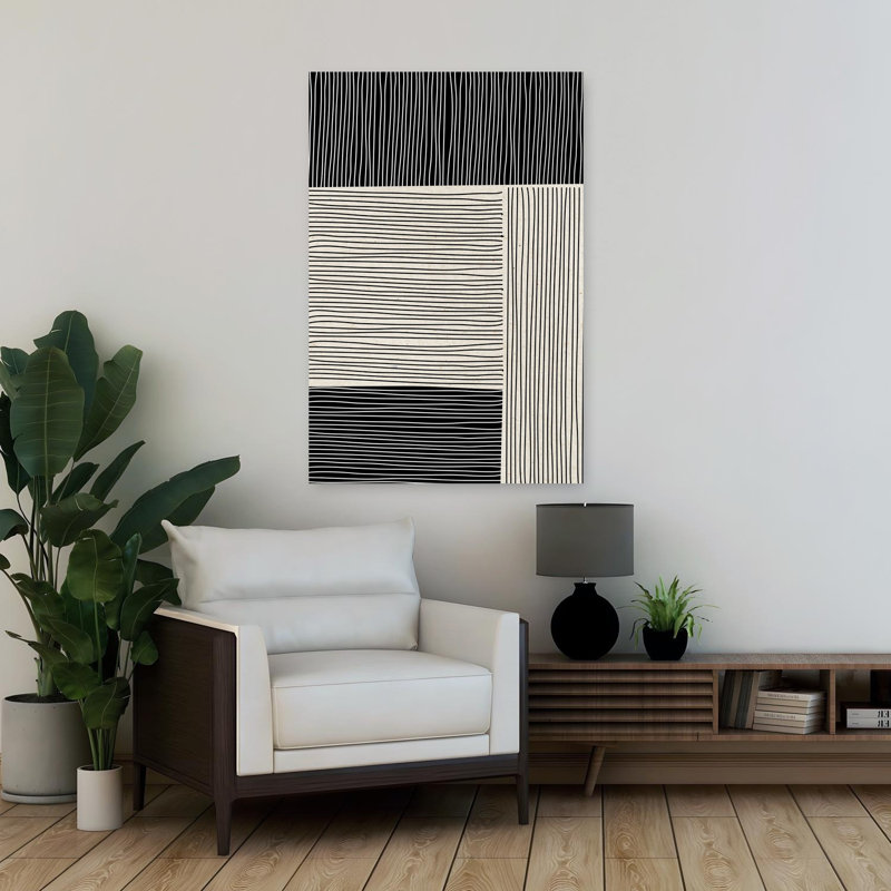 Ribbing 1, art contemporain abstrait, H 36 po x l 24 po