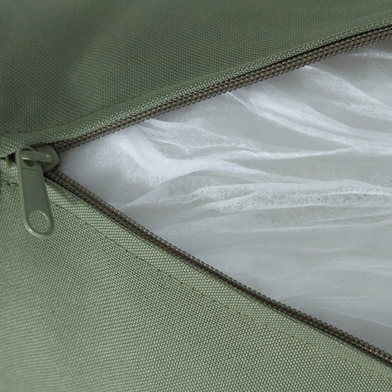 Causeuse et table en acier, Vert, Blanc cassé