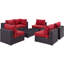 Ensemble modulaire d'extérieur 7 pièces Convene-530989985
