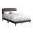 Stylish Black Full Bed With Versatile Design