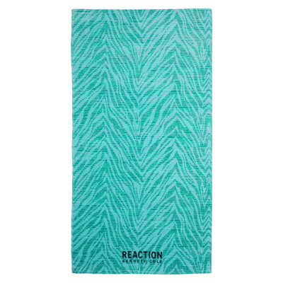 Serviette de plage 100% coton texturée Zebra
