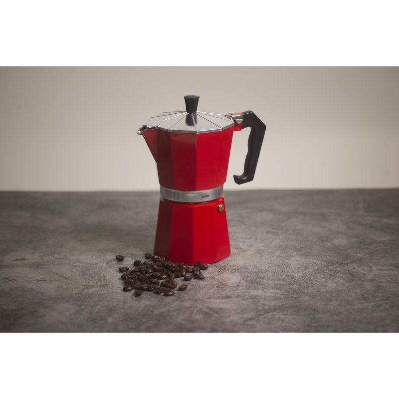 Machine à espresso, Rouge