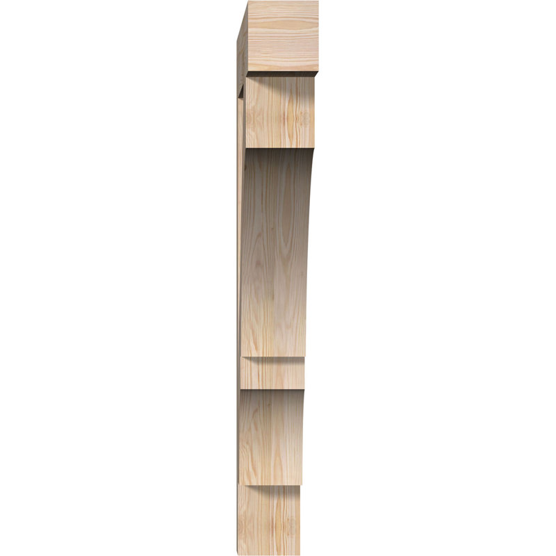 H 5,5 l, Sapin de Douglas lisse, L 5 1/2 po x P 38 po x H 46 po