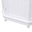 Rangement de coin triangulaire pour armoire de salle de bain avec tablette réglable, panneau de fibres à densité moyenne moderne pour une utilisation efficace de l'espace.-1643118180-1640480880