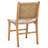 Yvona Woven Leather Dining Chair-1989828619