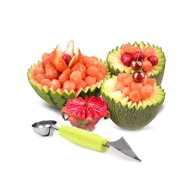Coupe-tranches de melon d'eau avec ballons Melon