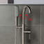 Robinet de baignoire autoportant monocommande à fixation au sol-64132469