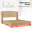 Boatwright 48.5'' H Rattan Farmhouse Wooden Wingback Bed with Solid Wood Frame-1642812554-1647544118