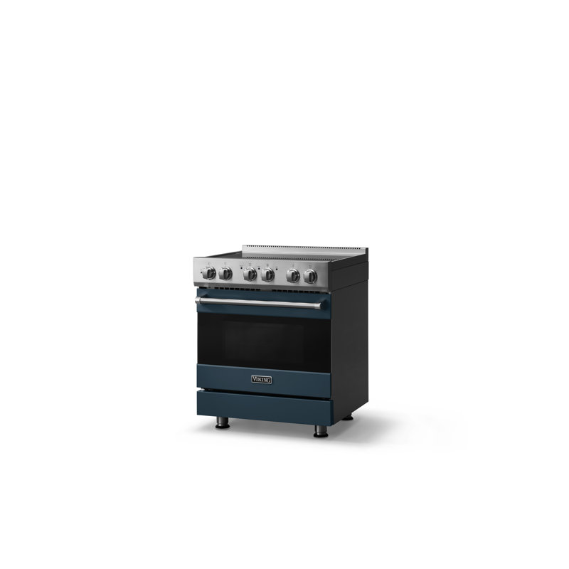 Viking30"W./24"D. Induction Range-4 Elements, Squall
