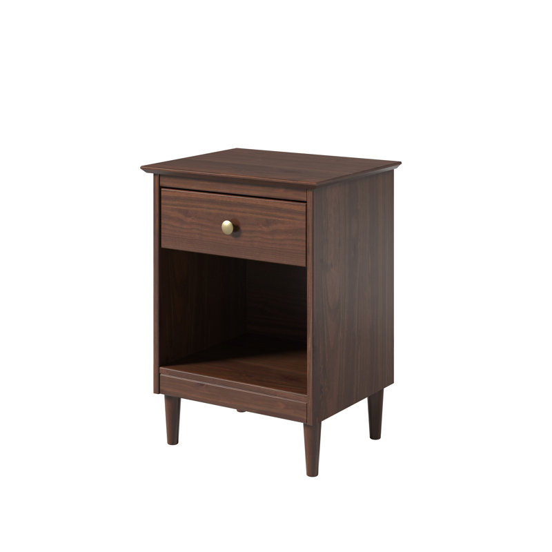 1-Drawer Nightstand - Spencer - Walnut