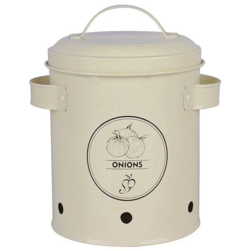 Onion Storage Tin