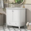 Meuble-lavabo 30 po avec comptoir en céramique-324676282