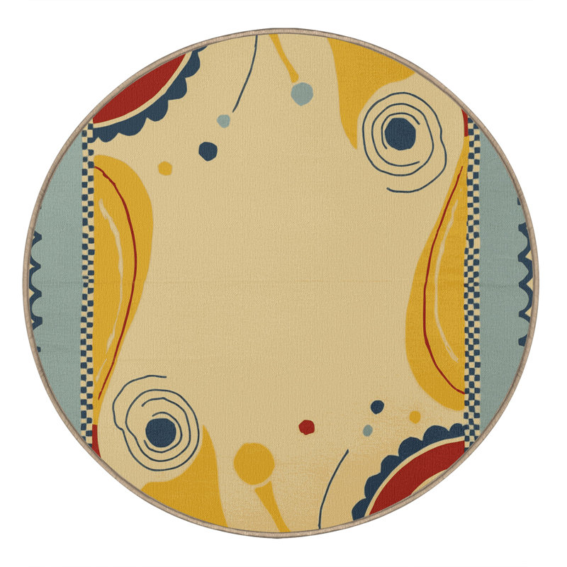 Dynamic Bop Rug, Round 3'