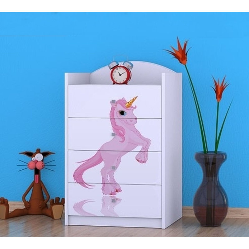 Nisswa Kids 4 - Drawer Chest, White