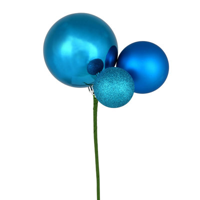 Ornement en forme de boule 18 po, 3 par sac