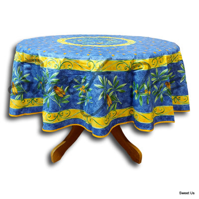 Nappe essuyable bleue 71 po