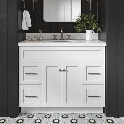 Ensemble de meuble-lavabo simple 43 po Hamlet