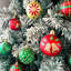 Ensemble de 16 boules de Noël incassables pour fête de Noël, couronne, guirlande, décoration intérieure