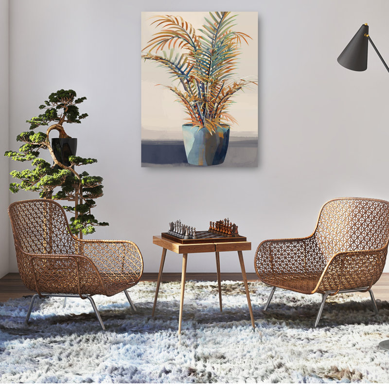 Potted Greens II 14" x 11" Canvas Art Print