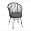 TAVON CHAIR, 2PCS avec 2 coussins