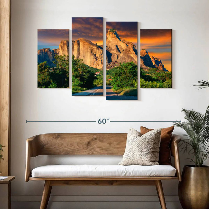Alluring Meteora Mountains