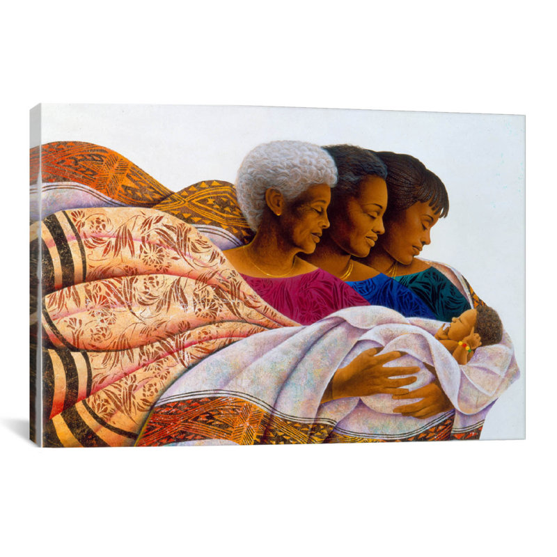 « circle of life » par keith mallett, impression sur toile, H 12 po x l 18 po x P 1,5 po