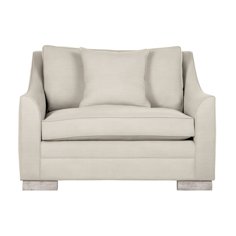 Chaise et demi 50,5 po Nicholas, Lin Tommy, Gris tourterelle