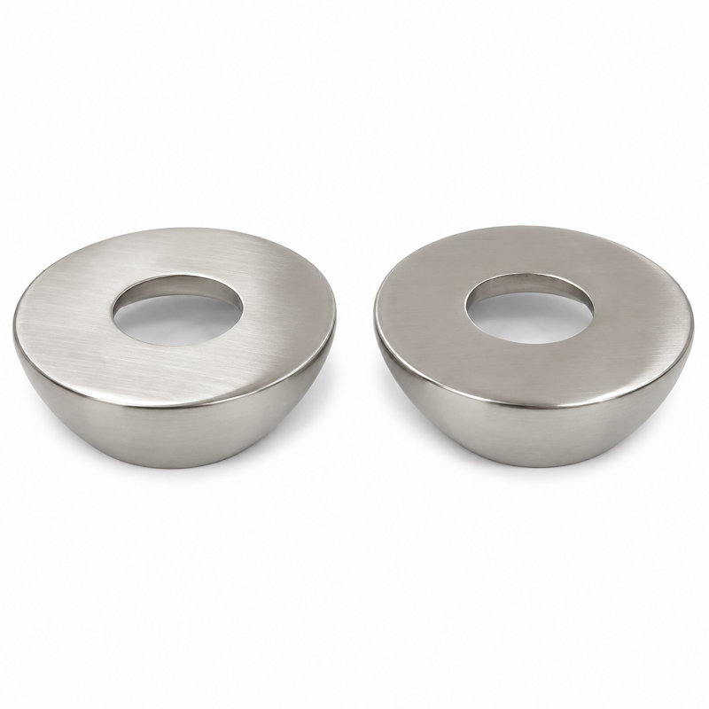 Ensemble d'adaptateur pour baignoire, Nickel poli