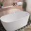 Baignoire de trempage autoportante 59,05 po. X 28,34 po.