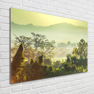 Jungle - No Frame Print on Glass