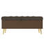 Banc de rangement avec repose-pieds Coffee-562980229