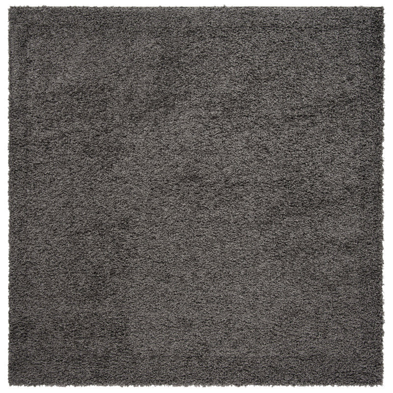 Tapis gris foncé Piers, Carré 6 pi 7 po