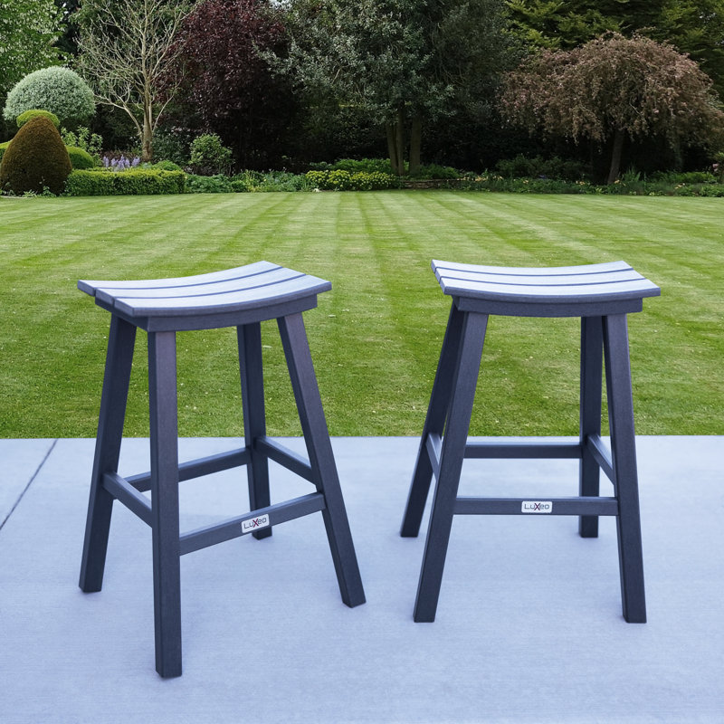 Tabouret d'extérieur Bailey, Gris