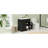 Modern 30" Bathroom Vanity, Black With Ceramic Sink And 2 Doors Cabinet, Maximizing Storage Appeal Sink, Shelf For Stylish Organization-395791164