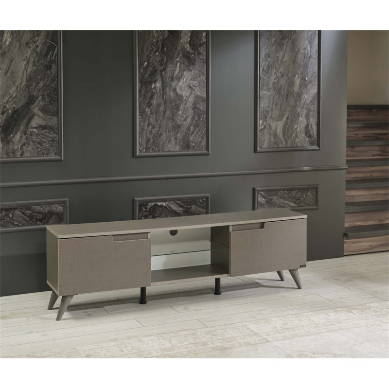 Meuble télé Furnishome, Brun