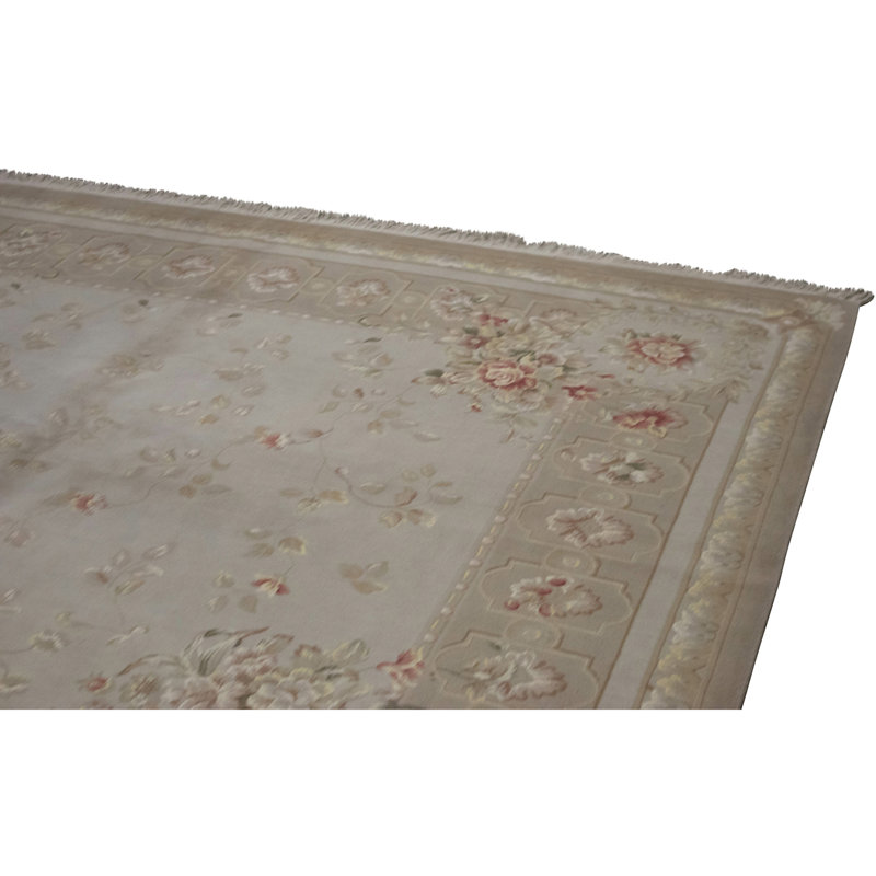 Tapis rectangulaire noué à la main