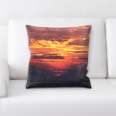 Coussin coucher de soleil