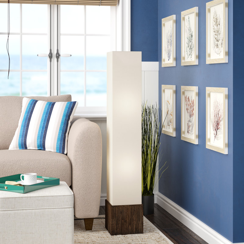 Swope 50'' Column Floor Lamp