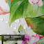 Aquarelle, feuilles, fleurs, tropiques blancs, été, printemps, nature, orchidée avec 12 crochets-2052228256