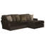 Blain 2 - Piece Upholstered Sectional with 6 Included Accent Pillows-1190115964