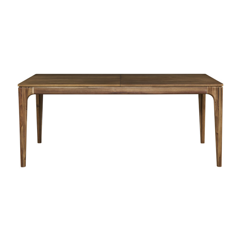 Gastelum KD 71-93" Extendable Acacia Wood Dining Table