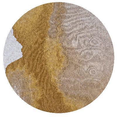 Abstract Recycled P.E.T Area Rug