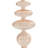 10.40'' H Glass Tabletop Candlestick