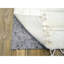 Tapis oriental noué à la main 10 pi 1 po x 14 pi blanc tissé à motif marocain en laine texturée tissée à la main