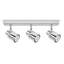 Benton IP44 Rated Bathroom 3 Way Bar Ceiling Light & Warm LED Bulbs-181225982-180871110