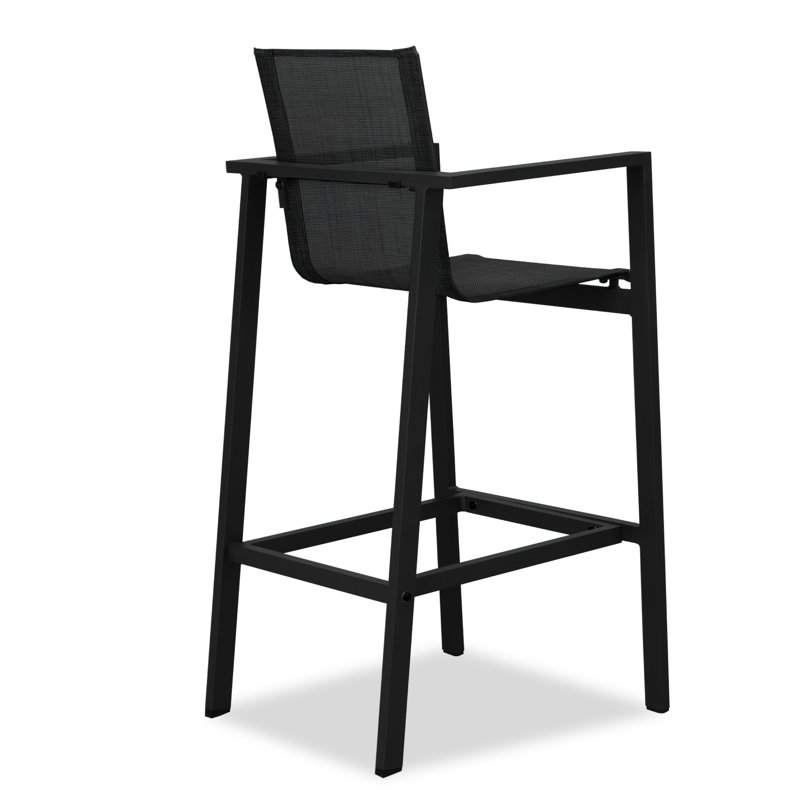 Lift Bar Chair - Slate, Black, Black