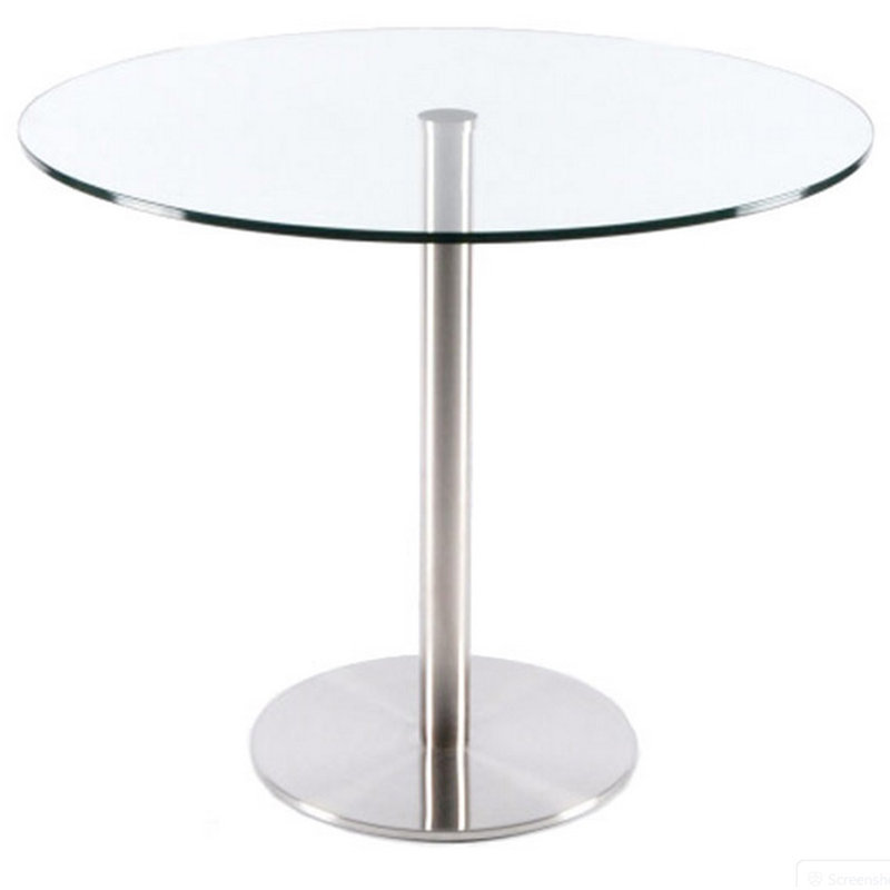 Grande table de salle à manger Kahle, H 30 po x L 36 po x l 36 po
