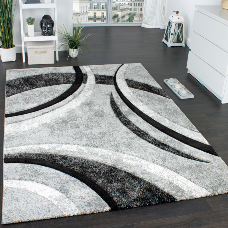 Andalasia Abstract Indoor Rug, Rectangle 5'3" x 7'7"