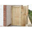 180cm H x 91.5cm W Natural Timber Wood Gate