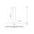 Enzo 1 - Light Black LED Kitchen Island Pendant-88045153